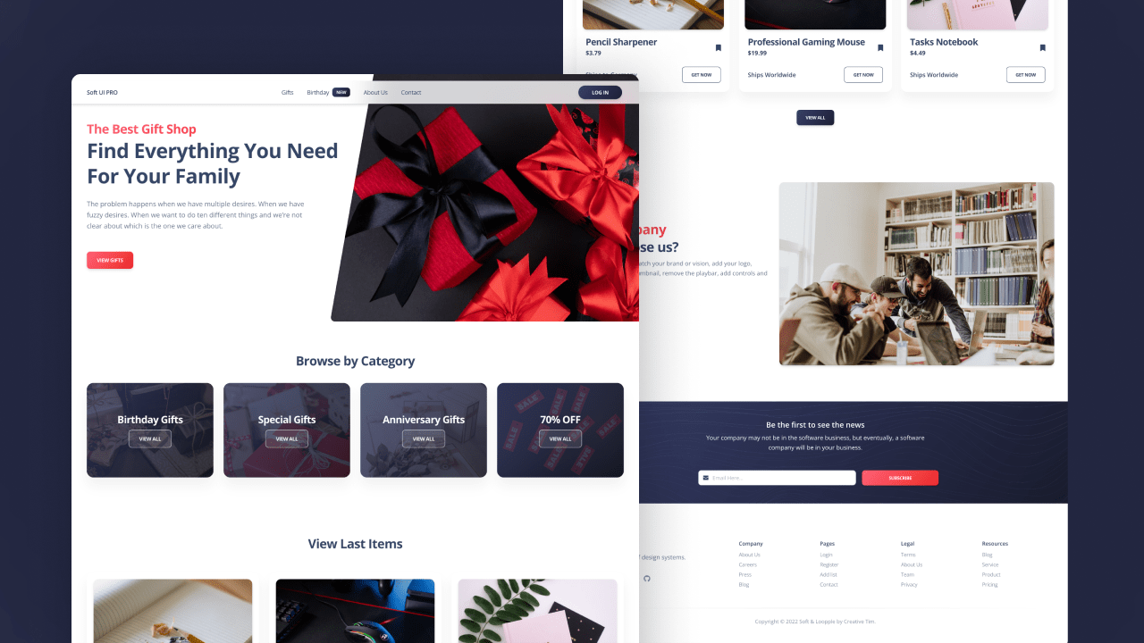 Ecommerce Landing Page Templates Free Download